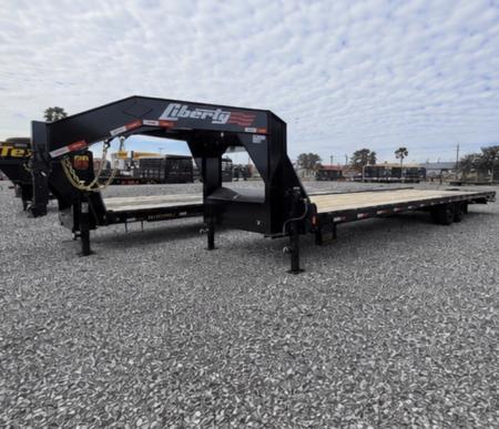 New 2026 Liberty LF16K102X30+5B12GN Flatbed Trailer