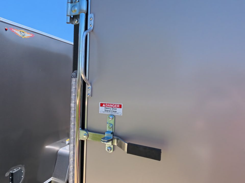 New 2026 Formula Trailers 7 x 14 x 7 Traverse Flat Top V-Nose Cargo / Enclosed Trailer with 7K Set Back Jack, 7K GVWR