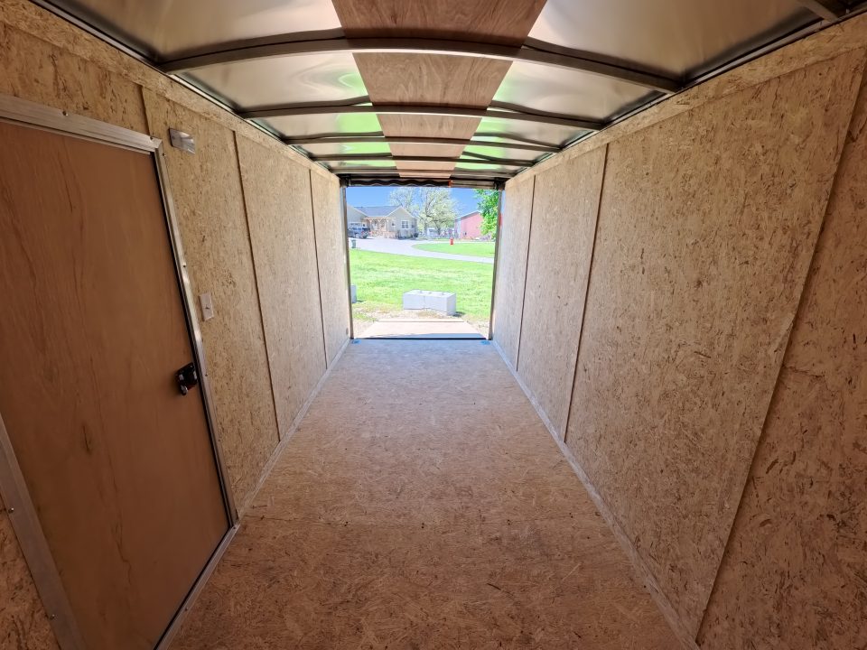 New 2026 Formula Trailers 7 x 14 x 7 Traverse Flat Top V-Nose Cargo / Enclosed Trailer with 7K Set Back Jack, 7K GVWR