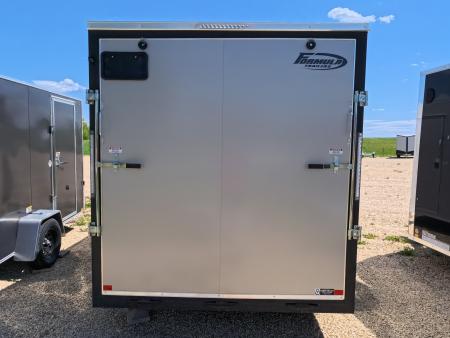 New 2026 Formula Trailers 7 x 14 x 7 Traverse Flat Top V-Nose Cargo / Enclosed Trailer with 7K Set Back Jack, 7K GVWR