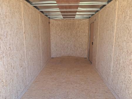 New 2026 Formula Trailers 7 x 14 x 7 Traverse Flat Top V-Nose Cargo / Enclosed Trailer with 7K Set Back Jack, 7K GVWR