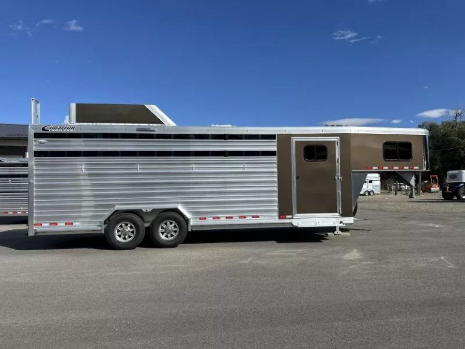 New 2027 Cimarron Lonestar 24' Stock Combo with Dual Man Doors