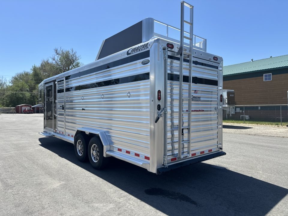 New 2027 Cimarron Lonestar 24' Stock Combo with Dual Man Doors