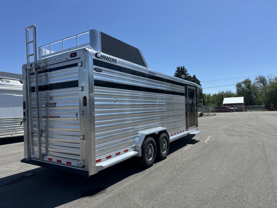 New 2027 Cimarron Lonestar 24' Stock Combo with Dual Man Doors