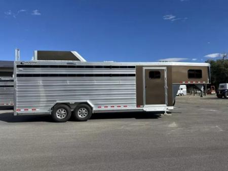 New 2027 Cimarron Lonestar 24' Stock Combo with Dual Man Doors