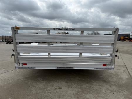 New 2026 H&H Aluminum 78"x14' 3k Low Side Utility Trailer