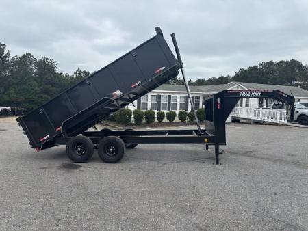 New 2026 Trail Maxx 83x16 14 PLY TIRE TELESCOPIC CYLINDER 14K GVWR GOOSENECK HIGH SIDE Dump Trailer