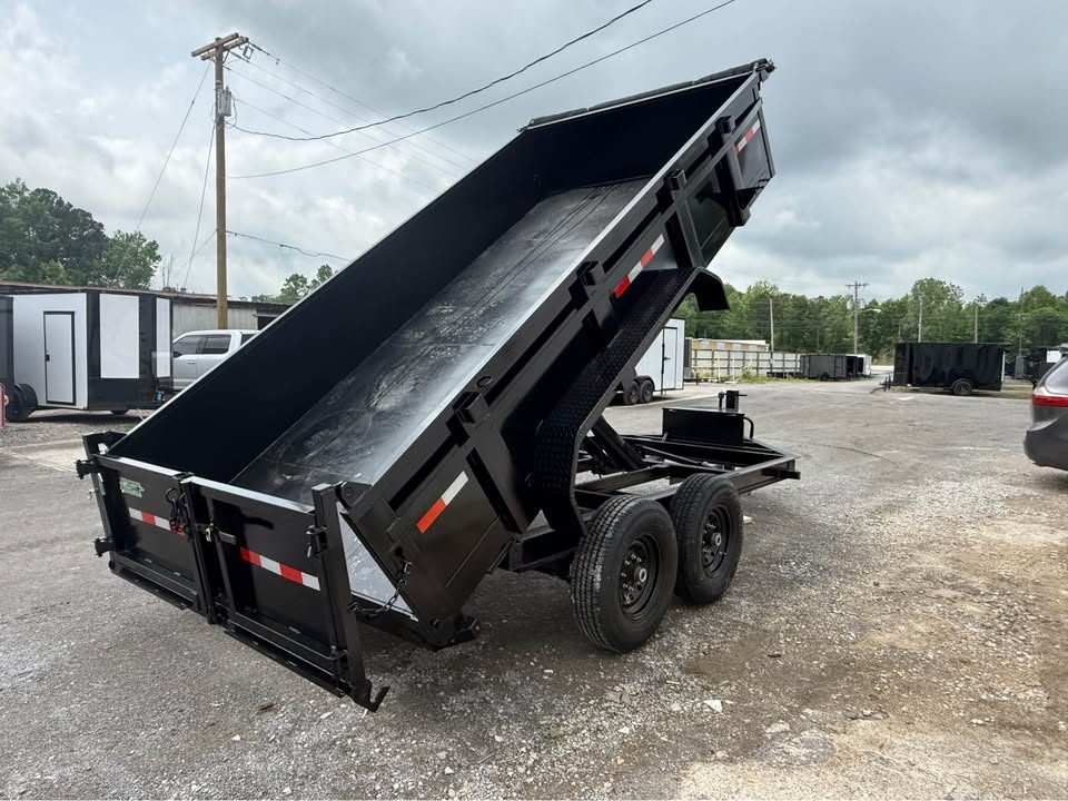 New 2026 Oak Ridge 7x14x2 14k Dump Trailer