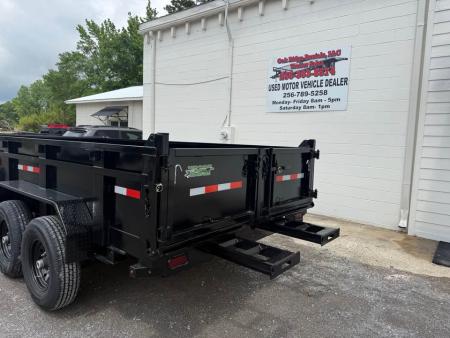 New 2026 Oak Ridge 7x14x2 14k Dump Trailer