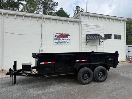 New 2026 Oak Ridge 7x14x2 14k Dump Trailer