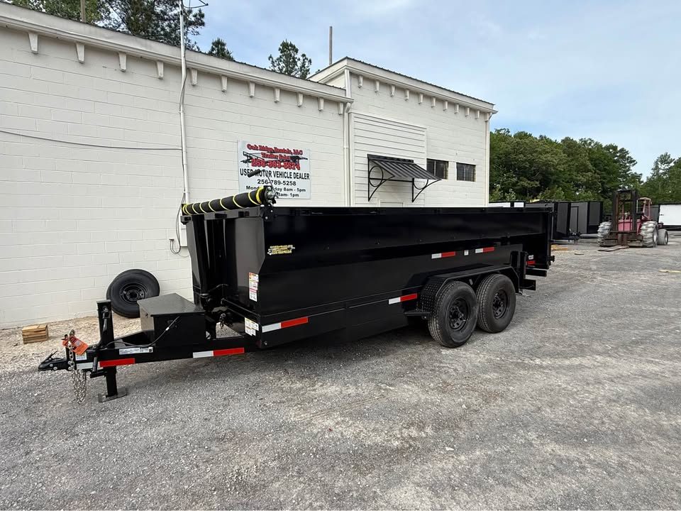 New 2026 Oak Ridge 7x16x3 16k Dump Trailer