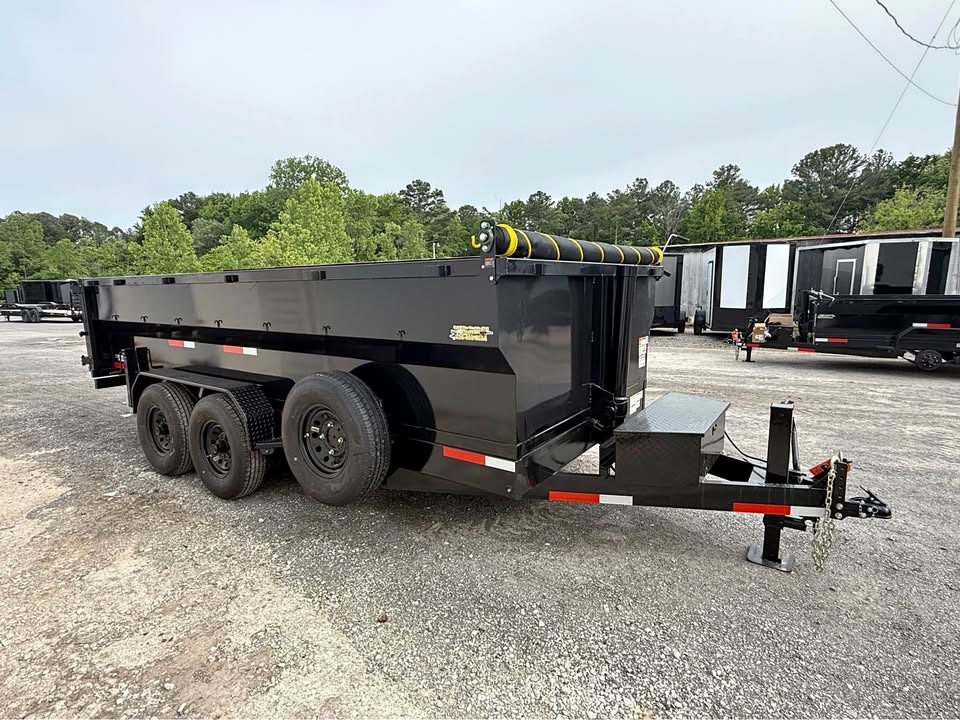 New 2026 Oak Ridge 7x16x3 16k Dump Trailer