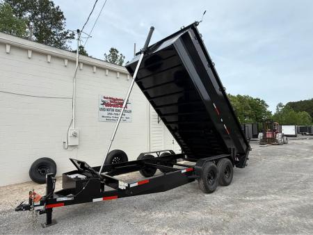 New 2026 Oak Ridge 7x16x3 16k Dump Trailer