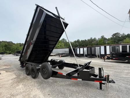 New 2026 Oak Ridge 7x16x3 16k Dump Trailer