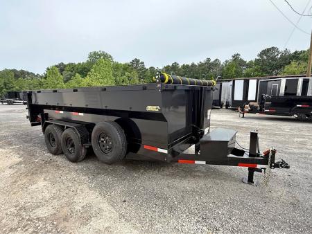 New 2026 Oak Ridge 7x16x3 16k Dump Trailer