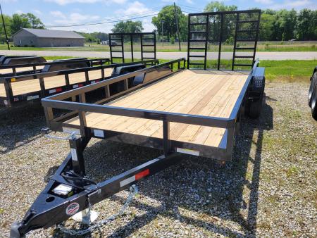 New 2026 Sure-Trac 7x18 Tube Top Utility 10k Trailer