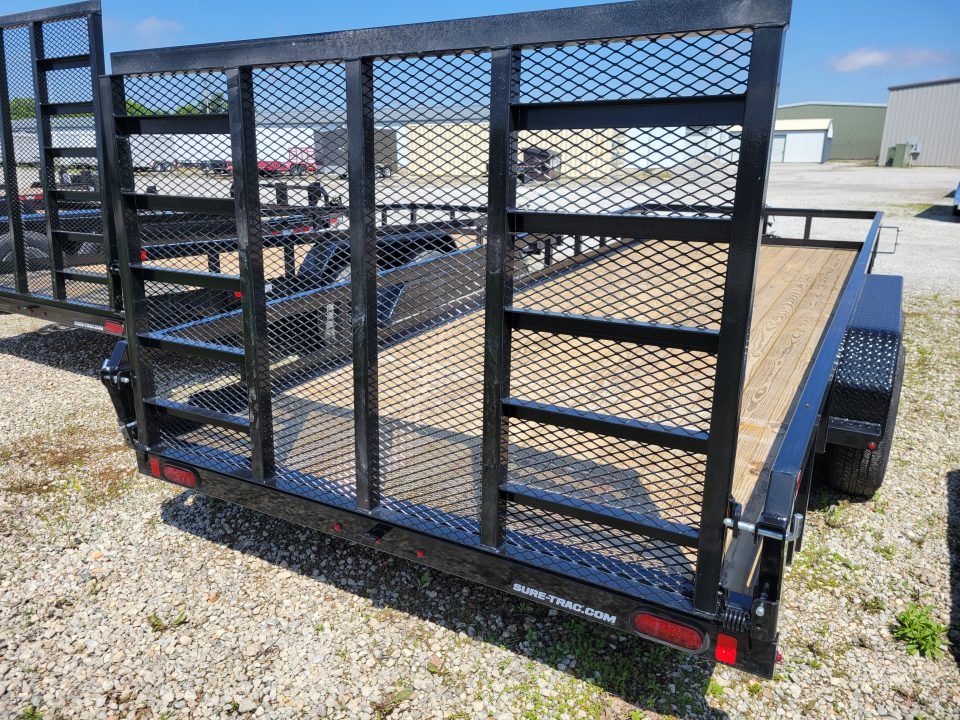New 2026 Sure-Trac 7x20 Tube Top Utility 10k Trailer