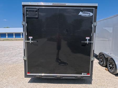 New 2026 Formula Trailers 7 x 14 x 7 Traverse Flat Top V-Nose Cargo / Enclosed Trailer with 7K Set Back Jack, 7K GVWR