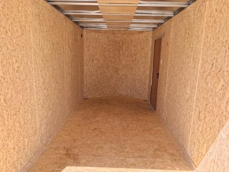 New 2026 Formula Trailers 7 x 14 x 7 Traverse Flat Top V-Nose Cargo / Enclosed Trailer with 7K Set Back Jack, 7K GVWR