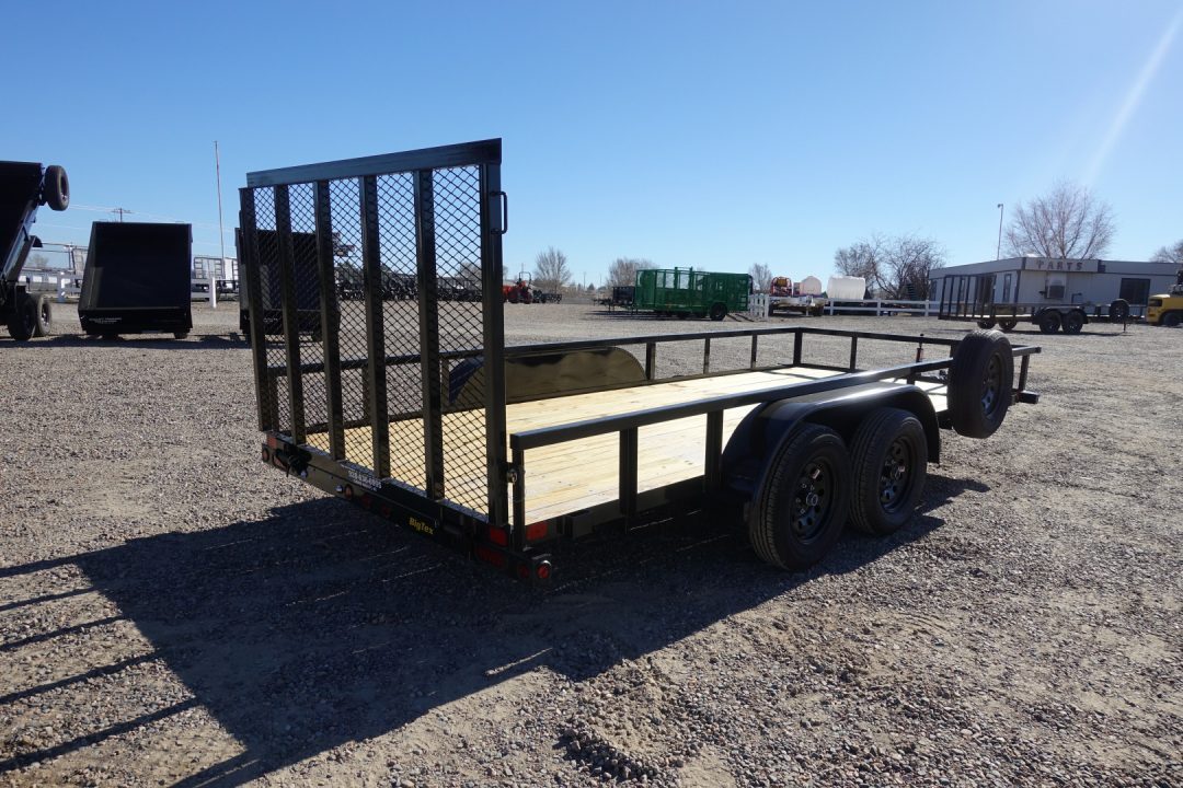New 2026 Big Tex Trailers 60PI-16 77"x16' Utility Trailer