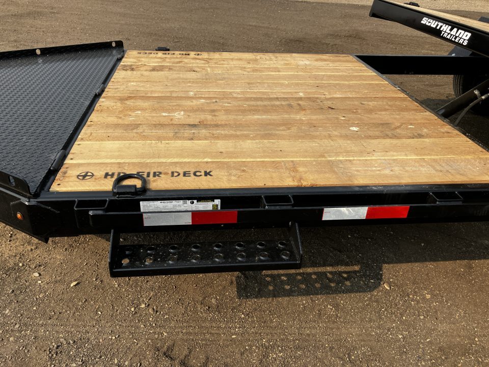 New 2026 Southland 7x22 14k 16/6 Split Deck Tilt Equipment Trailer