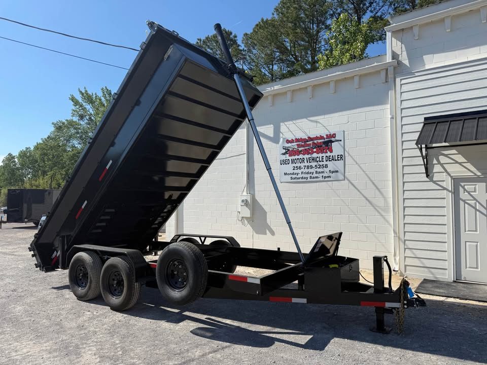 New 2026 Oak Ridge 7x16x2 16k Dump Trailer
