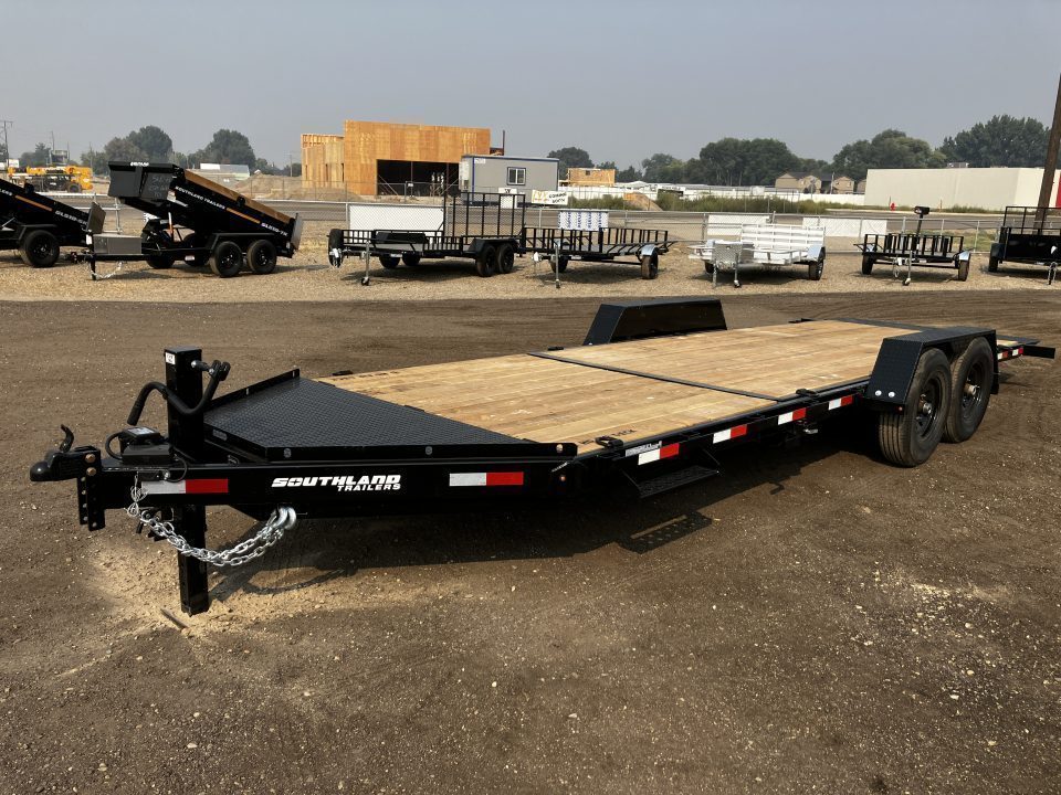 New 2026 Southland 7x22 14k 16/6 Split Deck Tilt Equipment Trailer