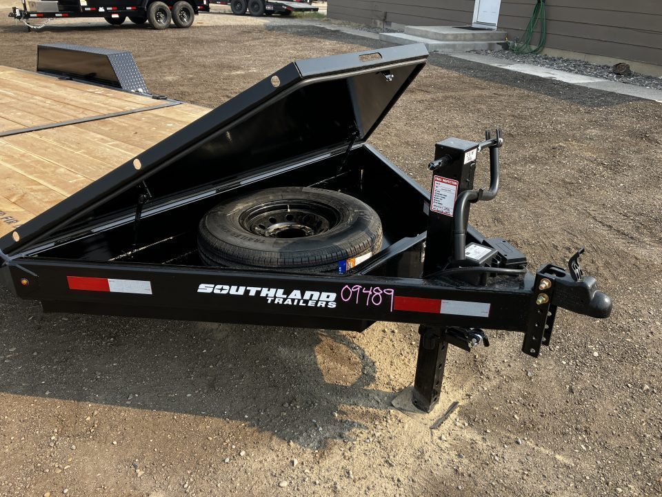New 2026 Southland 7x22 14k 16/6 Split Deck Tilt Equipment Trailer