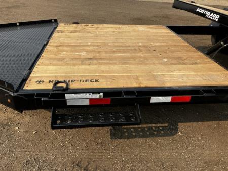 New 2026 Southland 7x22 14k 16/6 Split Deck Tilt Equipment Trailer