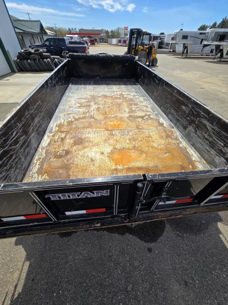Used 2014 Titan 14ft Dump Trailer
