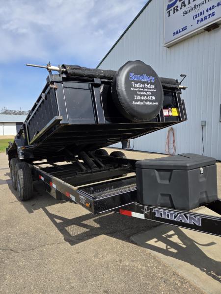 Used 2014 Titan 14ft Dump Trailer