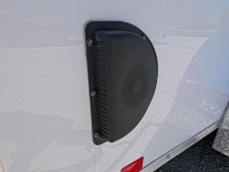 New 2026 Formula Trailers 7 x 14 x 7 Traverse Flat Top V-Nose Cargo / Enclosed Trailer with 7K Set Back Jack, 7K GVWR, Ramp Extension