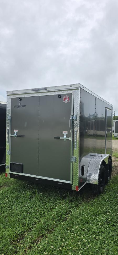 New 2026 NationCraft Trailers 6X12TA Cargo / Enclosed Trailer