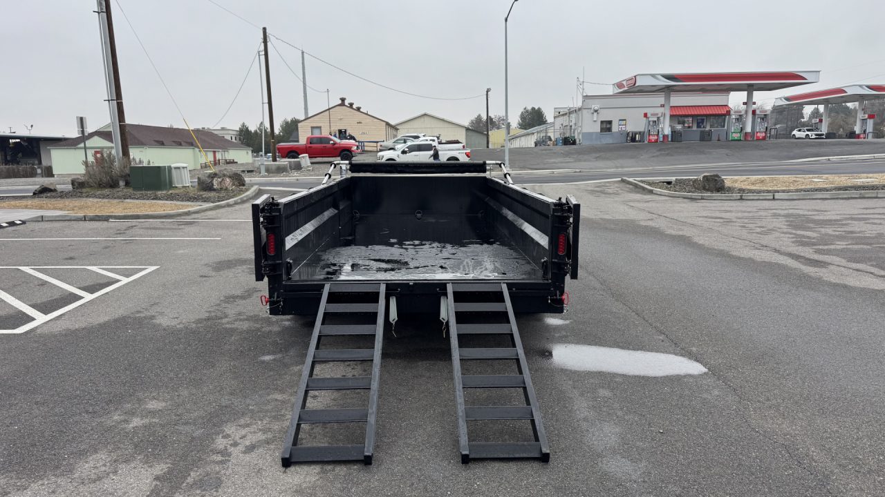 New 2025 Midsota 82 x 16 Versa Dump 15.4K BP Scissor Dump Trailer