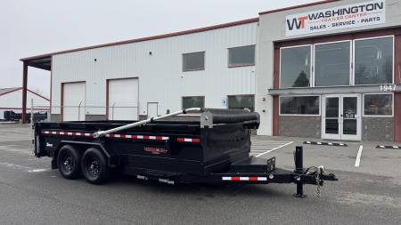 New 2025 Midsota 82 x 16 Versa Dump 15.4K BP Scissor Dump Trailer