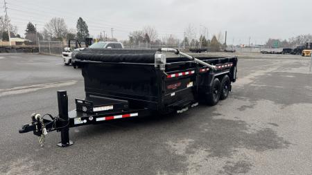 New 2025 Midsota 82 x 16 Versa Dump 15.4K BP Scissor Dump Trailer