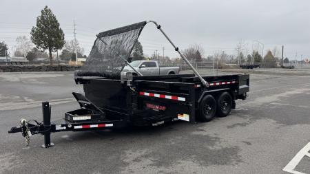 New 2025 Midsota 82 x 16 Versa Dump 15.4K BP Scissor Dump Trailer