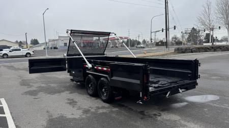 New 2025 Midsota 82 x 16 Versa Dump 15.4K BP Scissor Dump Trailer