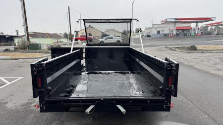 New 2025 Midsota 82 x 16 Versa Dump 15.4K BP Scissor Dump Trailer