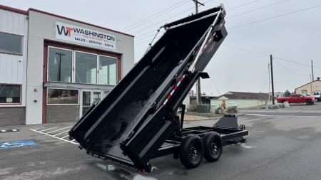 New 2025 Midsota 82 x 16 Versa Dump 15.4K BP Scissor Dump Trailer