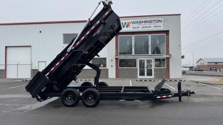 New 2025 Midsota 82 x 16 Versa Dump 15.4K BP Scissor Dump Trailer