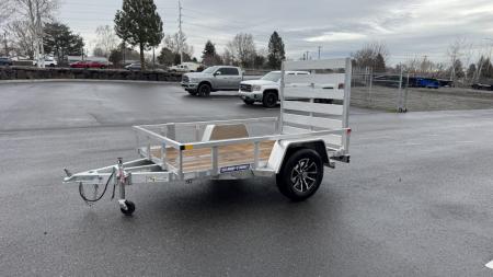 New 2025 Sure-Trac 5 X 8 Aluminum Tube Top 3k Utility Trailer