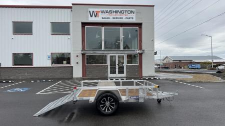 New 2025 Sure-Trac 5 X 8 Aluminum Tube Top 3k Utility Trailer