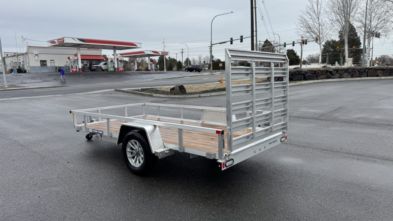 New 2025 Sure-Trac 6 X 12 Aluminum Tube Top 3k Utility Trailer