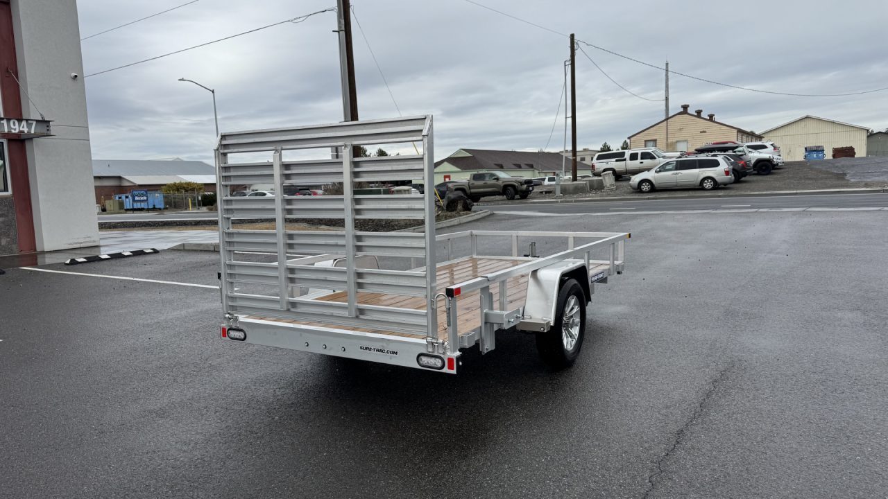 New 2025 Sure-Trac 6 X 12 Aluminum Tube Top 3k Utility Trailer