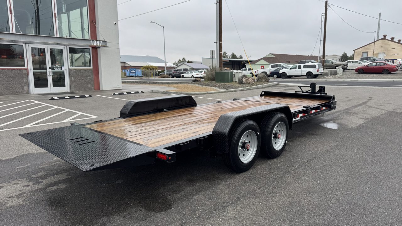 New 2025 Sure-Trac 7 X 16+4 Pro Series 17.6k Equipment Trailer