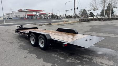 New 2025 Sure-Trac 7 X 16+4 Pro Series 17.6k Equipment Trailer