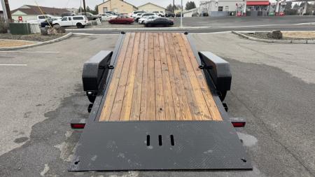 New 2025 Sure-Trac 7 X 16+4 Pro Series 17.6k Equipment Trailer