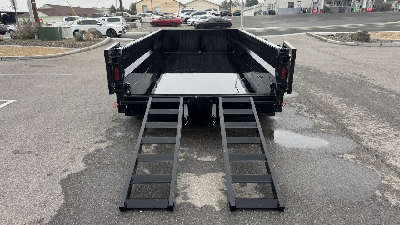 New 2025 Midsota 82 x 14 Versa Dump 15.4K BP Scissor Dump Trailer