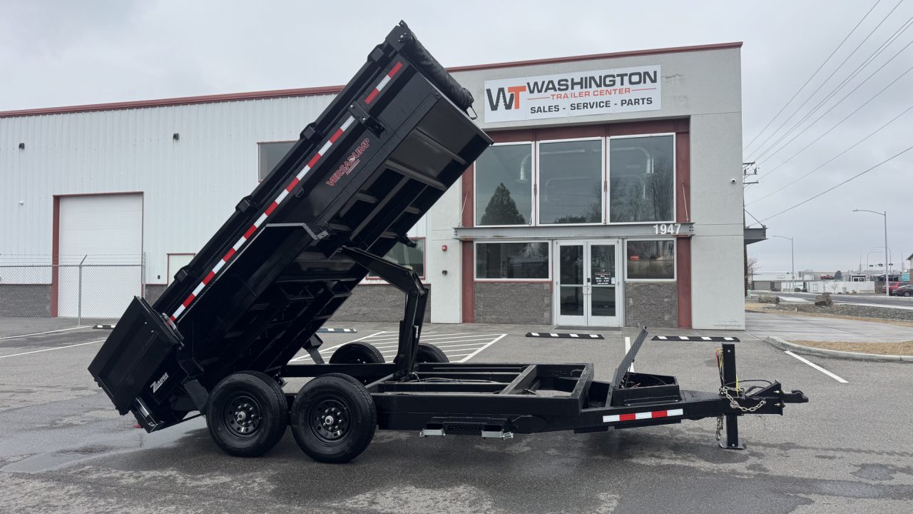 New 2025 Midsota 82 x 14 Versa Dump 15.4K BP Scissor Dump Trailer
